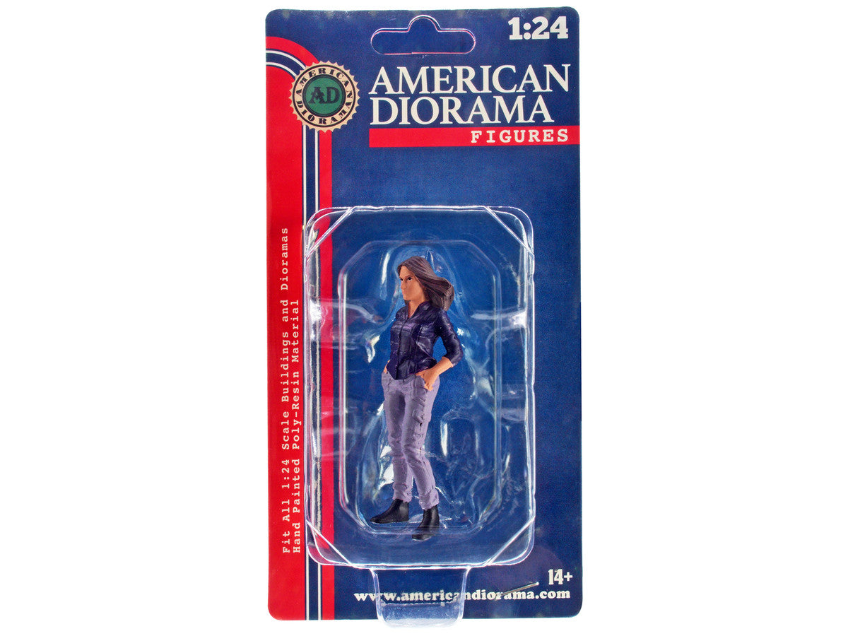 "Car Meet 3" Figurine 5 for 1/24 Scale Models by American Diorama-2