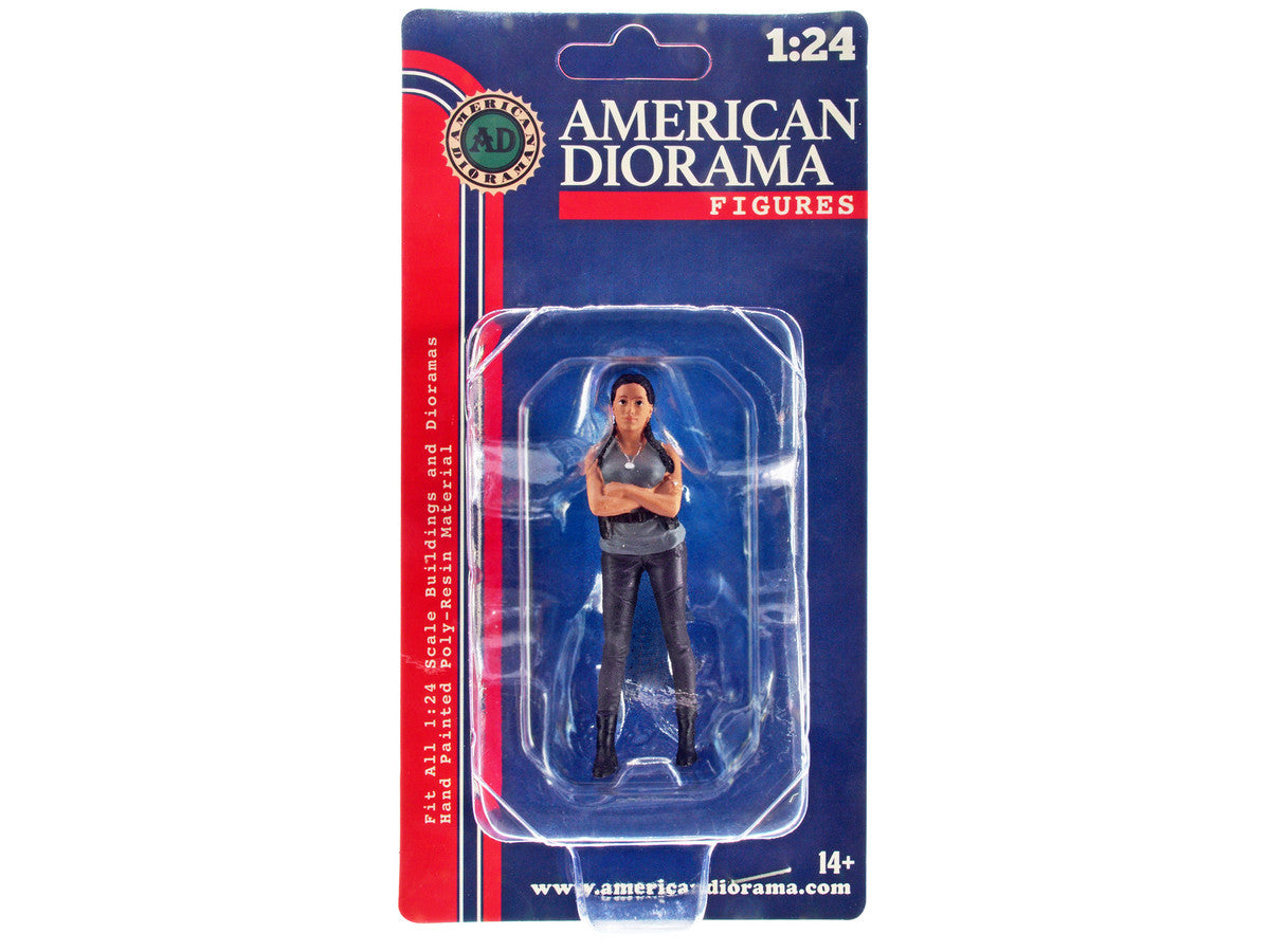 "Car Meet 3" Figurine 7 for 1/24 Scale Models by American Diorama-2