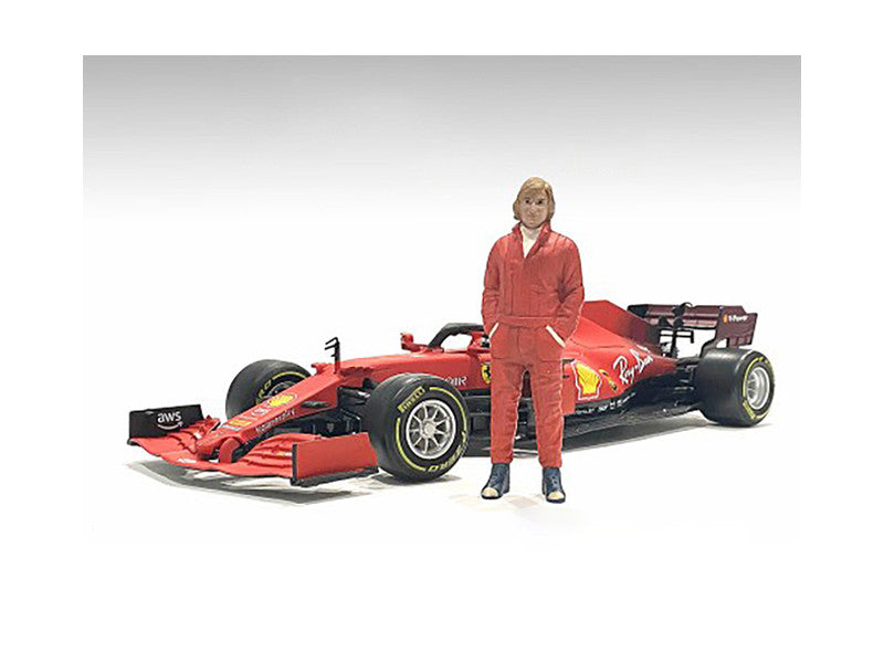 "Racing Legends" 70's Set of 2 Diecast Figures for 1/43 Scale Models by American Diorama-1
