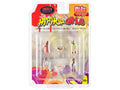 "Hip Hop Girls" 6 piece Diecast Set (4 Women 2 Dog Figures) Limited Edition to 4800 pieces Worldwide 1/64 Scale Models by American Diorama-0