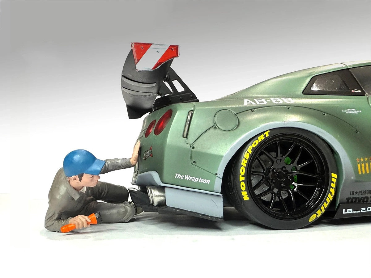 "Top Tuners" Figure #4 "Premium" Series for 1/18 Scale Models by American Diorama-0