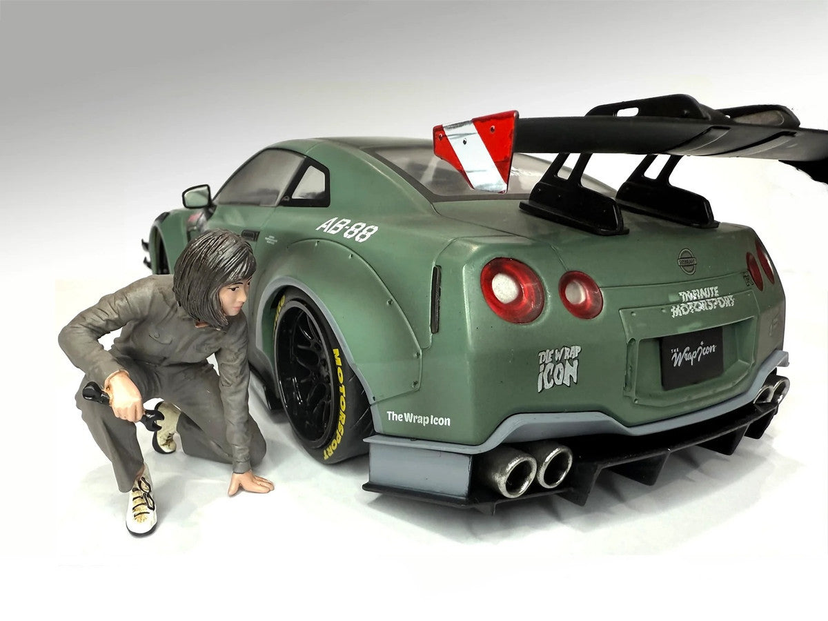"Top Tuners" Figure #5 "Premium" Series for 1/24 Scale Models by American Diorama-0