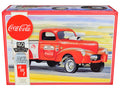 Skill 3 Model Kit 1940 Willys Gasser Pickup Truck "Coca-Cola" 1/25 Scale Model by AMT-0