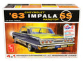 Skill 2 Model Kit 1963 Chevrolet Impala SS Hardtop 4 in 1 Kit 1/25 Scale Model by AMT-0