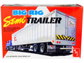 Skill 3 Model Kit Big Rig Semi Trailer with 2 Pallets 2-In-1 Kit 1/25 Scale Model by AMT-0