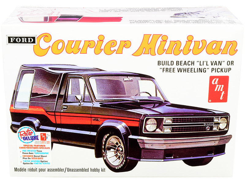 Skill 2 Model Kit 1978 Ford Courier Minivan 2-in-1 Kit 1/25 Scale Model by AMT-0