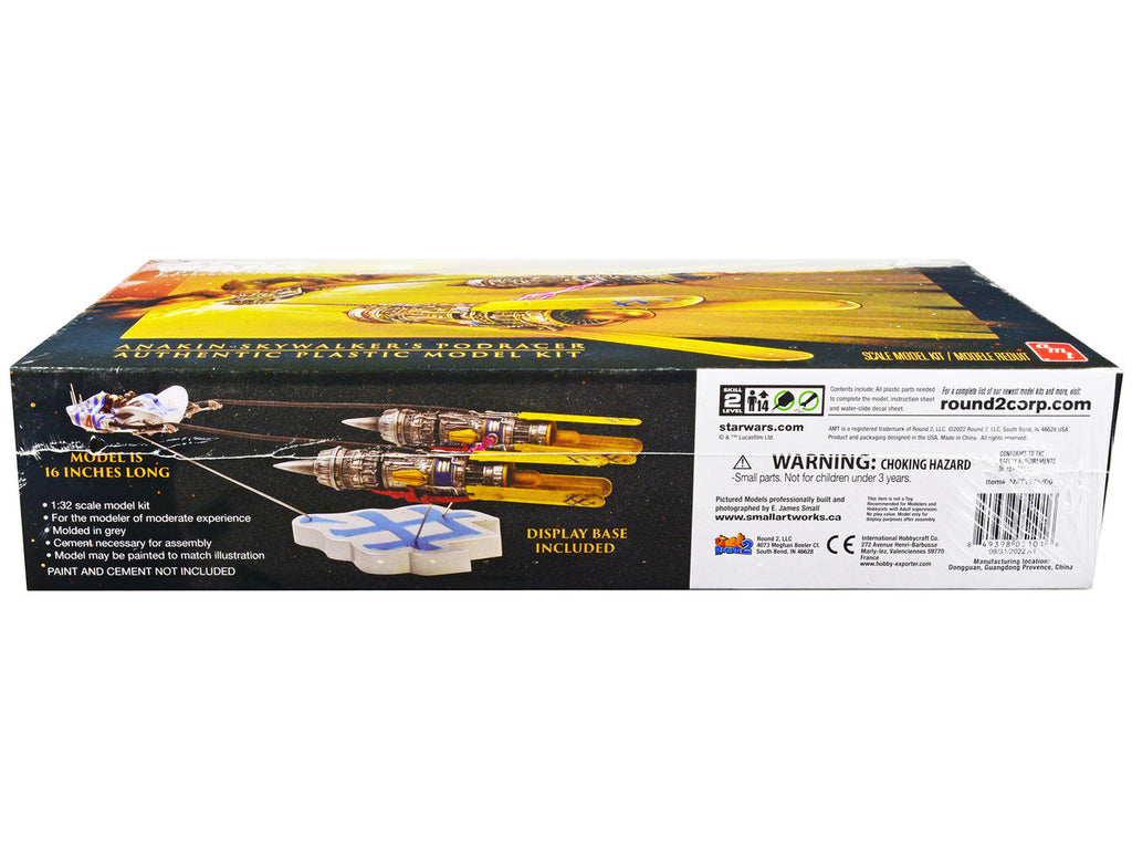 Skill 2 Model Kit Anakin Skywalker's Podracer "Star Wars Episode I: The Phantom Menace" 1/32 Scale Model by AMT-2