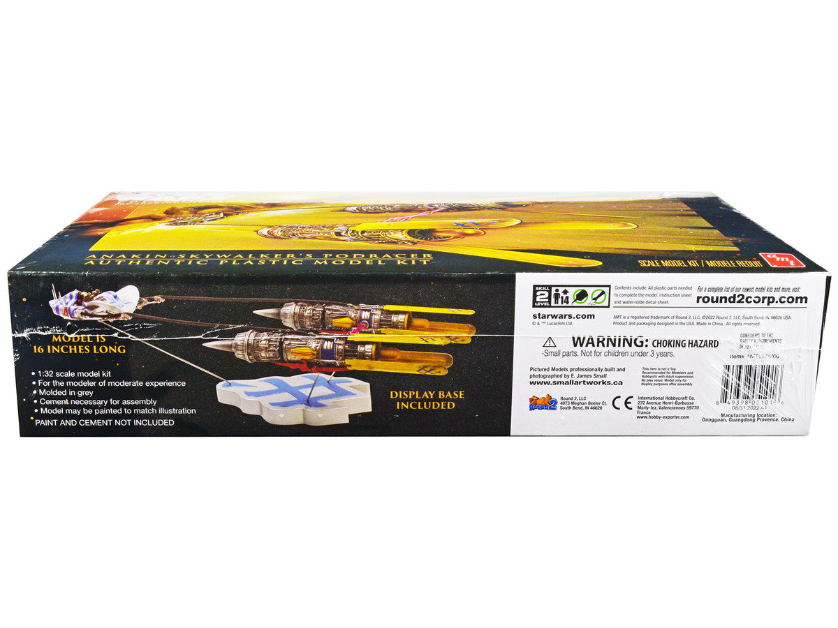 Skill 2 Model Kit Anakin Skywalker's Podracer "Star Wars Episode I: The Phantom Menace" 1/32 Scale Model by AMT-2