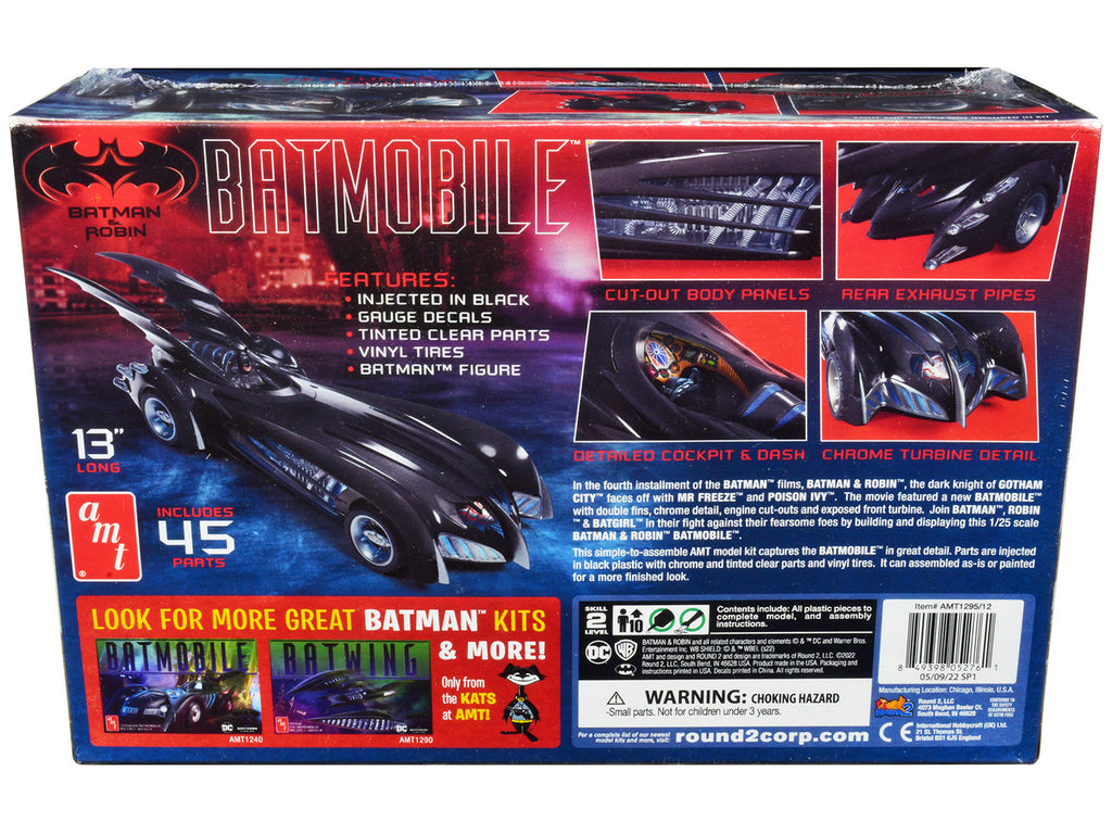 Skill 2 Model Kit Batmobile "Batman & Robin" (1997) Movie 1/25 Scale Model by AMT-3