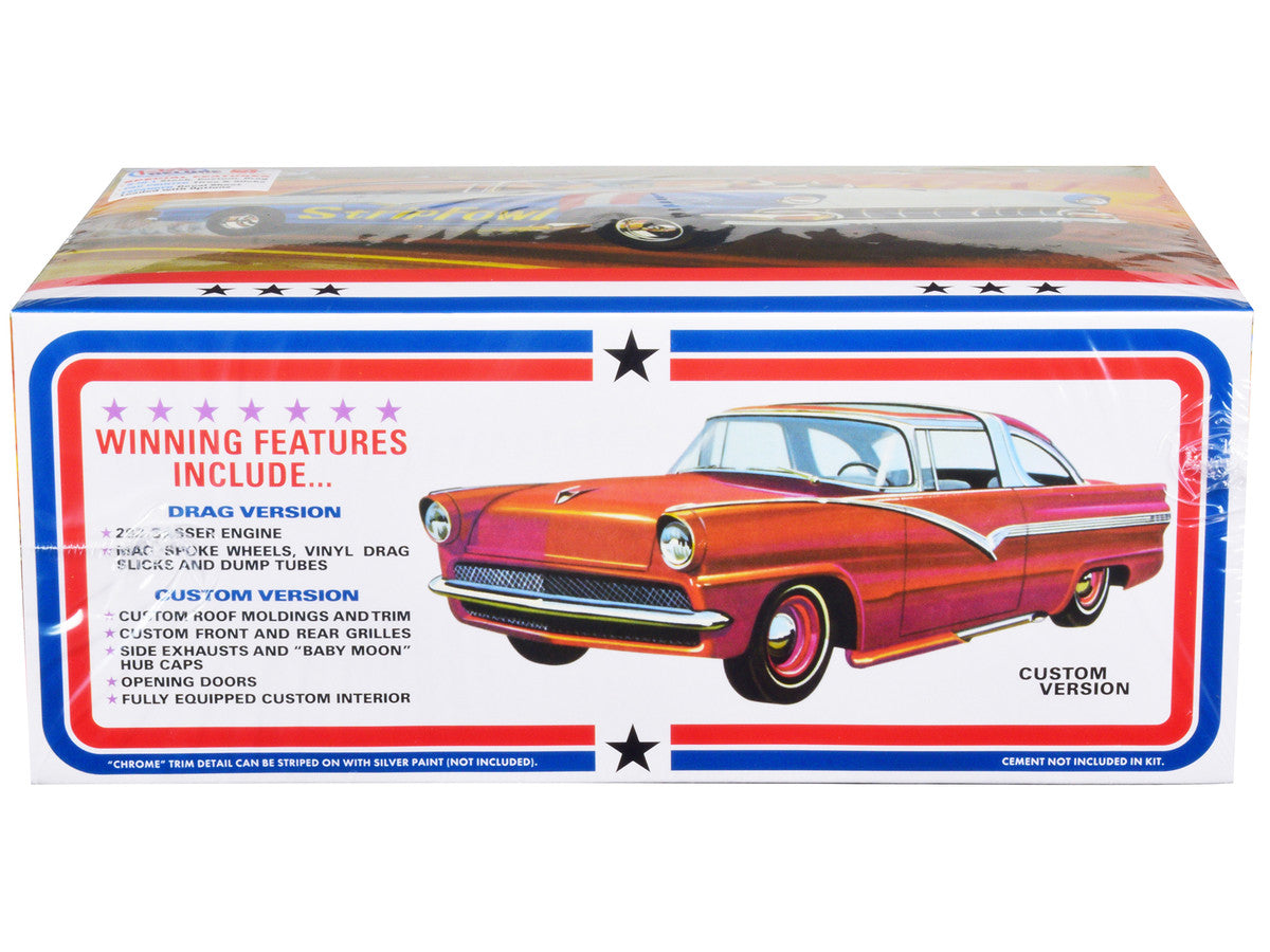 Skill 2 Model Kit 1956 Ford Victoria Hardtop 3 in 1 Kit 1/25 Scale Model by AMT-1