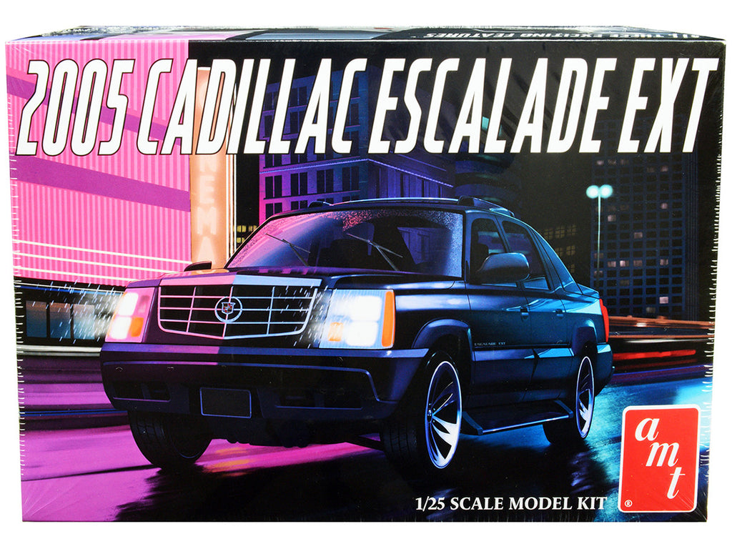 Skill 2 Model Kit 2005 Cadillac Escalade EXT 1/25 Scale Model by AMT-3
