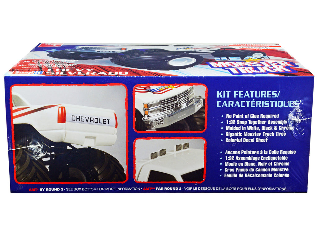Skill 1 Snap Model Kit Chevrolet Silverado "USA-1" Monster Truck 1/32 Scale Model by AMT-2