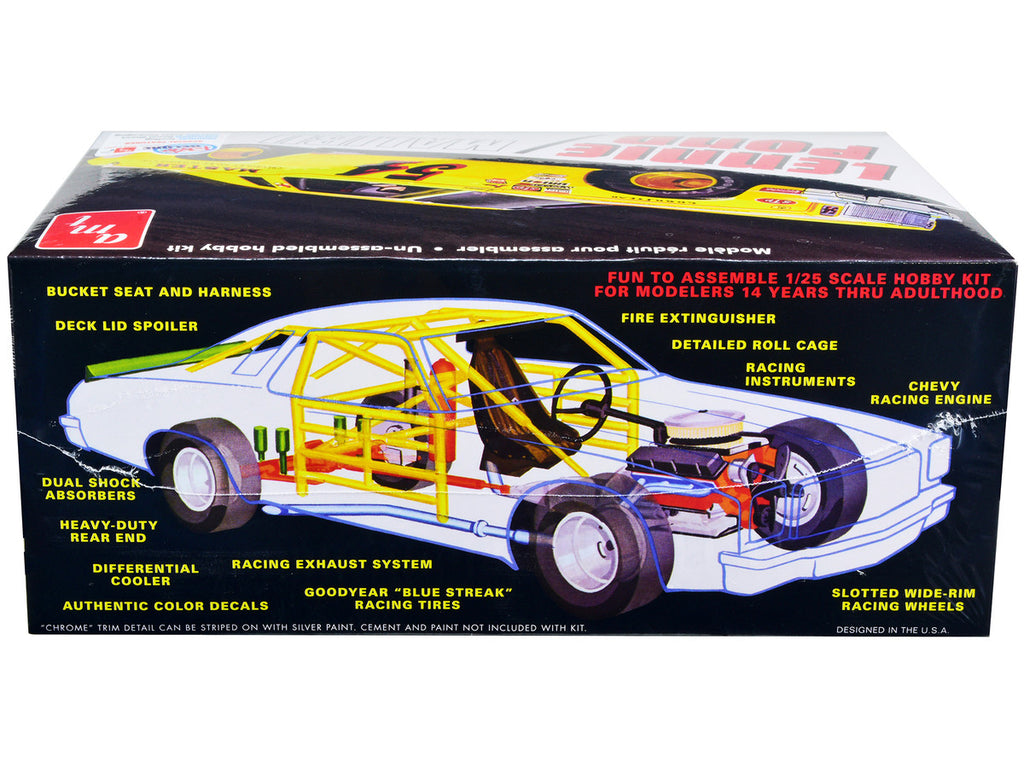 Skill 2 Model Kit 1974 Chevrolet Malibu Stock Car #54 Lennie Pond 1/25 Scale Model by AMT-1