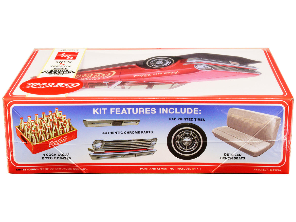Skill 3 Model Kit 1963 Chevrolet II Nova Wagon "Coca-Cola" 1/25 Scale Model by AMT-1
