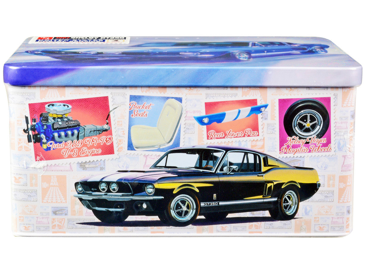 Skill 2 Model Kit 1967 Shelby Mustang GT350 USPS (United States Postal Service) "Auto Art Stamp Series" 1/25 Scale Model by AMT-2
