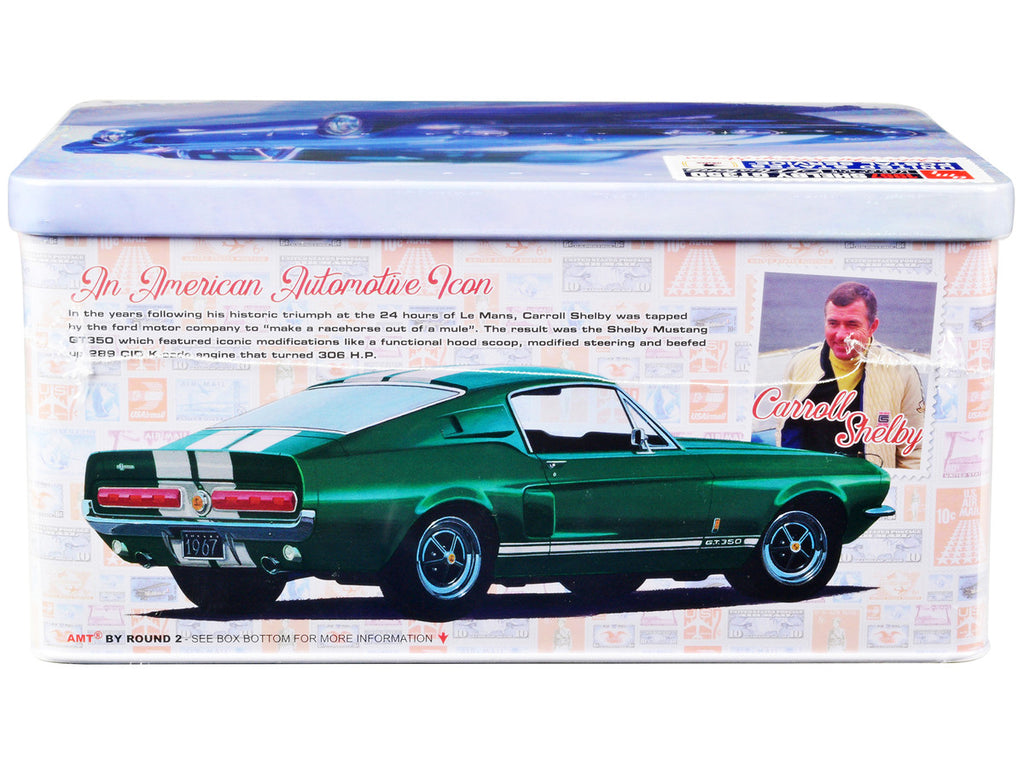 Skill 2 Model Kit 1967 Shelby Mustang GT350 USPS (United States Postal Service) "Auto Art Stamp Series" 1/25 Scale Model by AMT-1