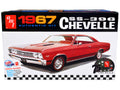 Skill 2 Model Kit 1967 Chevrolet Chevelle SS 396 "AMT Celebrating 75 Years" 1/25 Scale Model by AMT-0