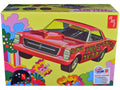 Skill 2 Model Kit 1966 Ford Galaxie 500 Hardtop "Sweet Bippy" 4-in-1 Kit 1/25 Scale Model by AMT-0