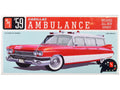 Skill 2 Model Kit 1959 Cadillac Ambulance with Gurney Accessory 1/25 Scale Model by AMT-0