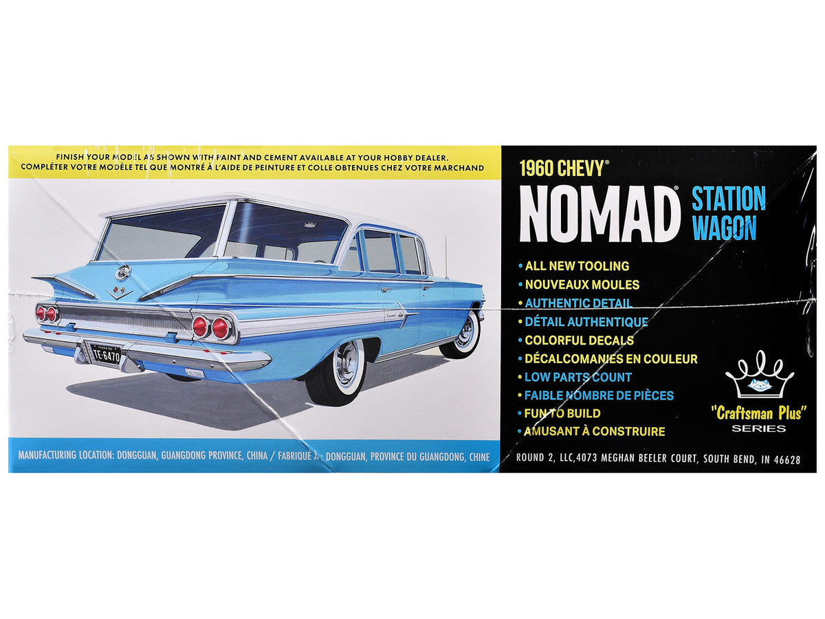 Skill 2 Model Kit 1960 Chevrolet Nomad Station Wagon "Craftsman Plus" Series 1/25 Scale Model by AMT-0