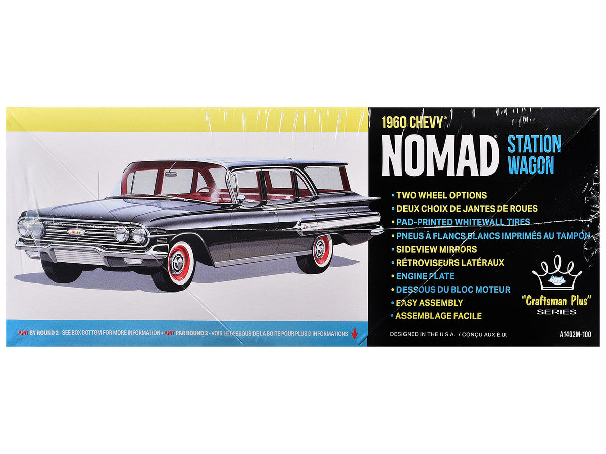 Skill 2 Model Kit 1960 Chevrolet Nomad Station Wagon "Craftsman Plus" Series 1/25 Scale Model by AMT-1