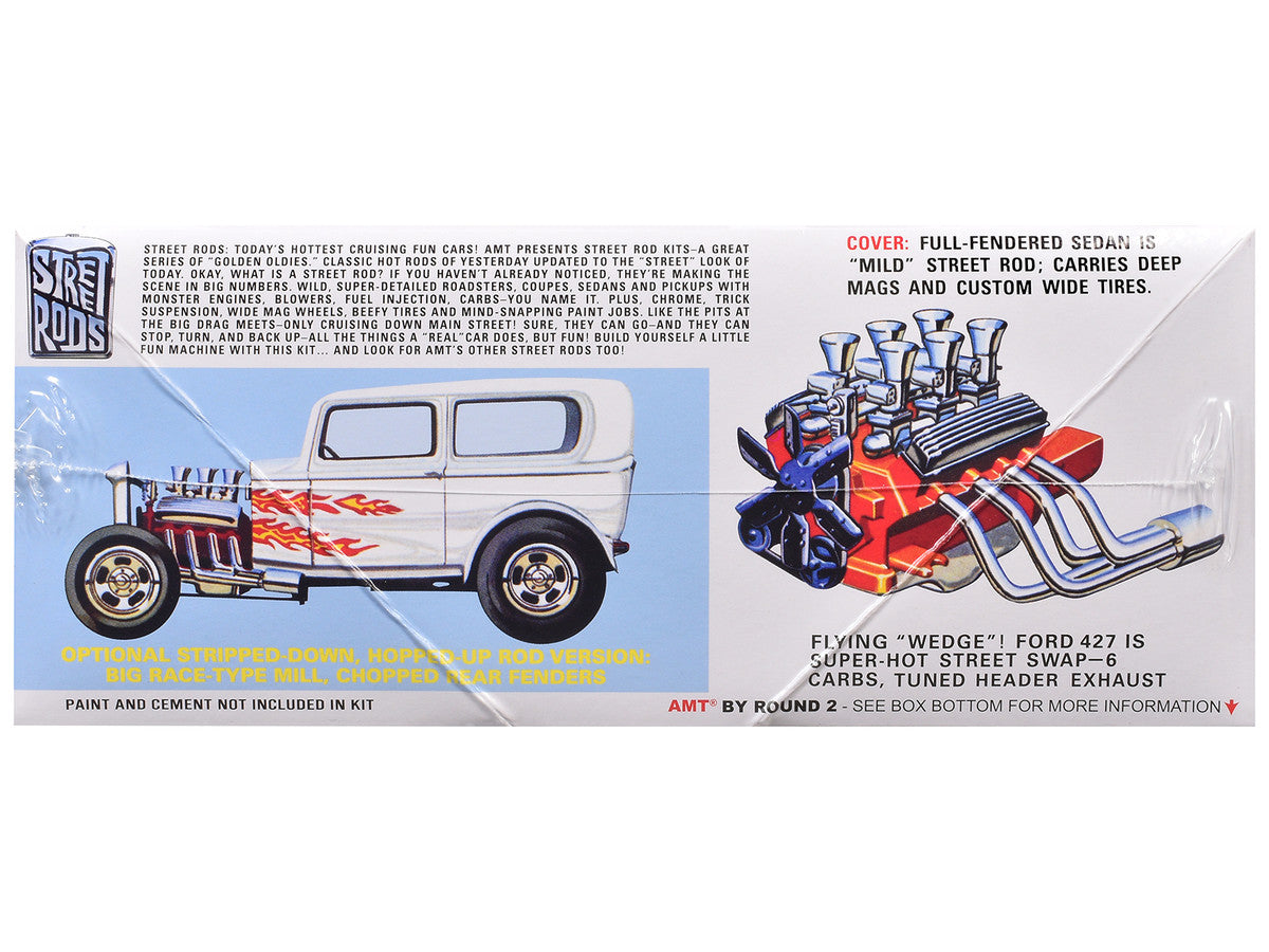 Skill 2 Model Kit 1932 Ford Tudor Sedan "Street Rods" Series 1/25 Scale Model by AMT-0