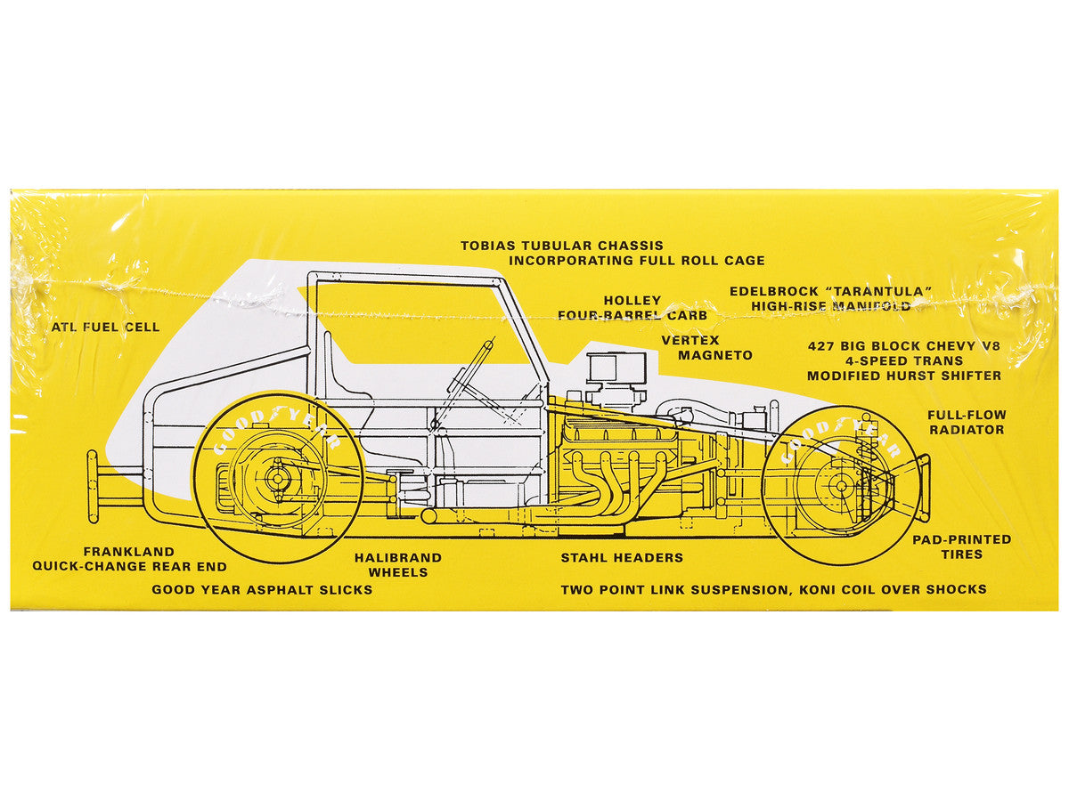 Skill 2 Model Kit Gremlin Modified Stocker 1/25 Scale Model by AMT-1