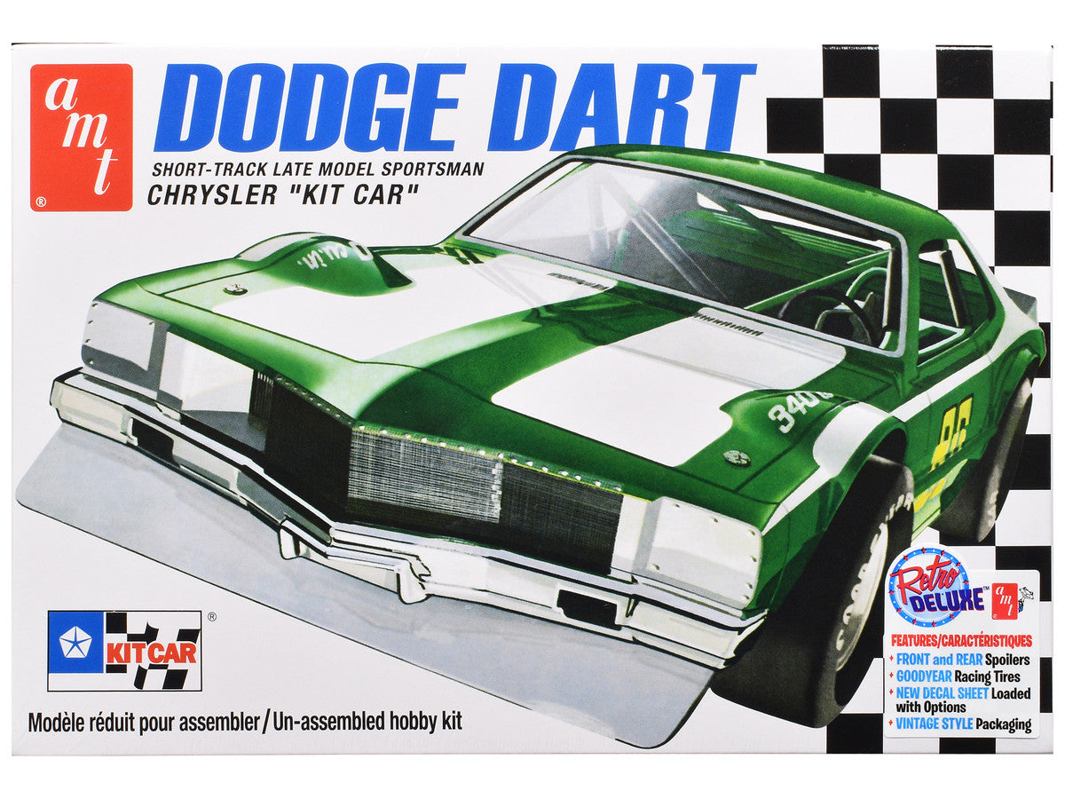 Skill 2 Model Kit Dodge Dart Sportsman Short Track "Kit Car" 1/25 Scale Model by AMT-3