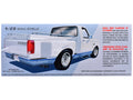 Skill 2 Model Kit 1992 Ford F-150 Flare Side Pickup Truck 1/25 Scale Model by AMT-0