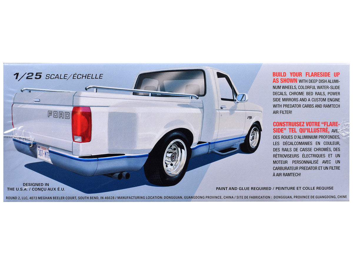 Skill 2 Model Kit 1992 Ford F-150 Flare Side Pickup Truck 1/25 Scale Model by AMT-0