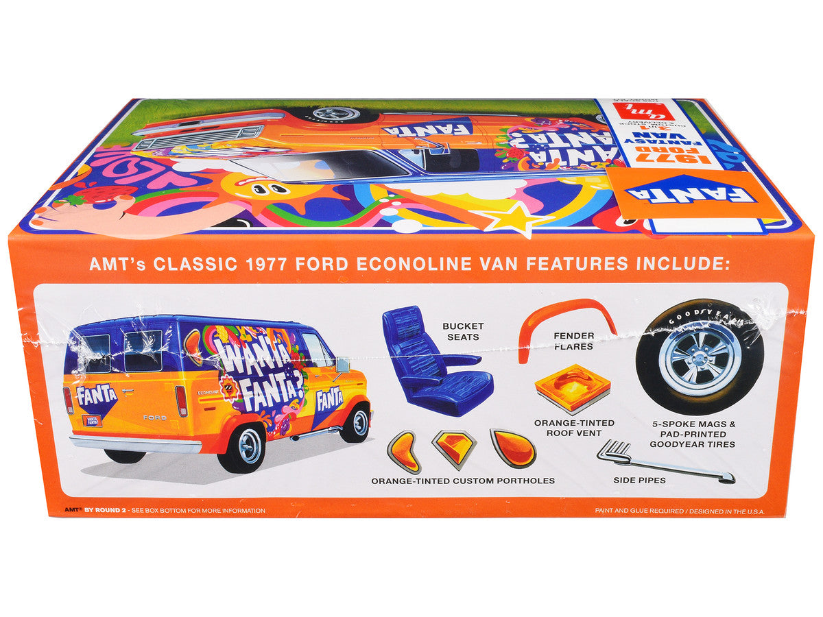 Skill 2 Model Kit 1977 Ford Custom Van "Fanta" 1/25 Scale Model by AMT-1