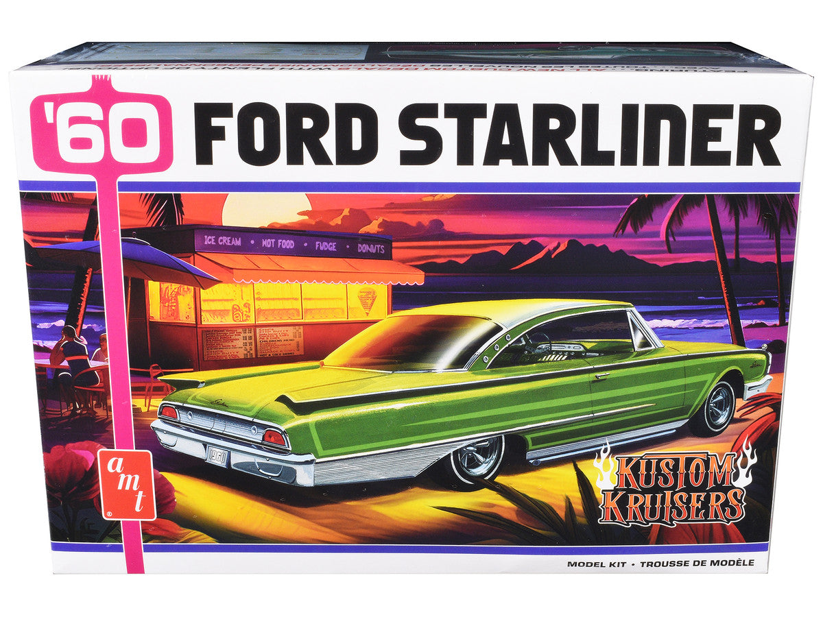 Skill 2 Model Kit 1960 Ford Starliner "Kustom Kruisers" 1/25 Scale Model by AMT-3