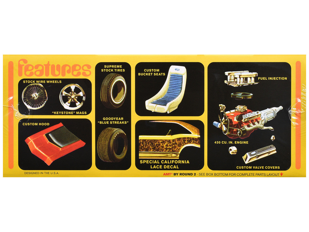 Skill 2 Model Kit 1969 Buick Riviera 1/25 Scale Model by AMT-0
