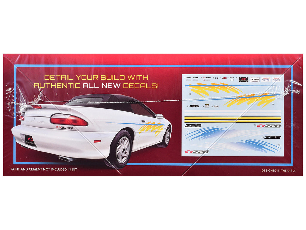Skill 2 Model Kit 1996 Chevrolet Camaro Z28 Convertible 1/25 Scale Model by AMT-1