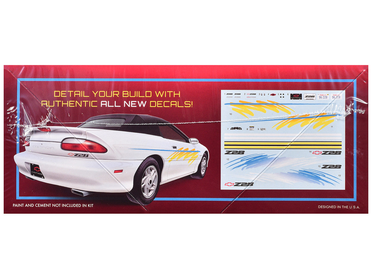Skill 2 Model Kit 1996 Chevrolet Camaro Z28 Convertible 1/25 Scale Model by AMT-1