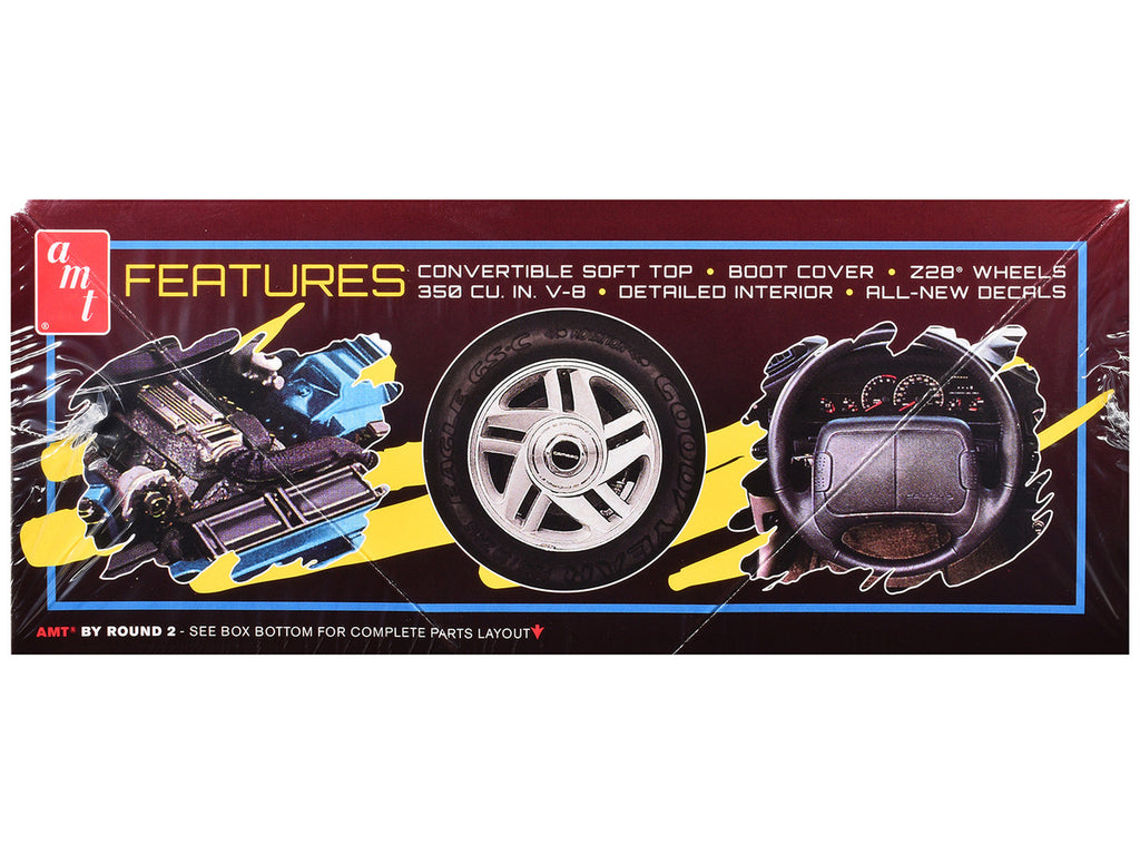 Skill 2 Model Kit 1996 Chevrolet Camaro Z28 Convertible 1/25 Scale Model by AMT-2