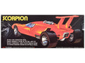 Skill 3 Model Kit Scorpion Mid-Engine Drag Coupe 1/25 Scale Model by AMT-0