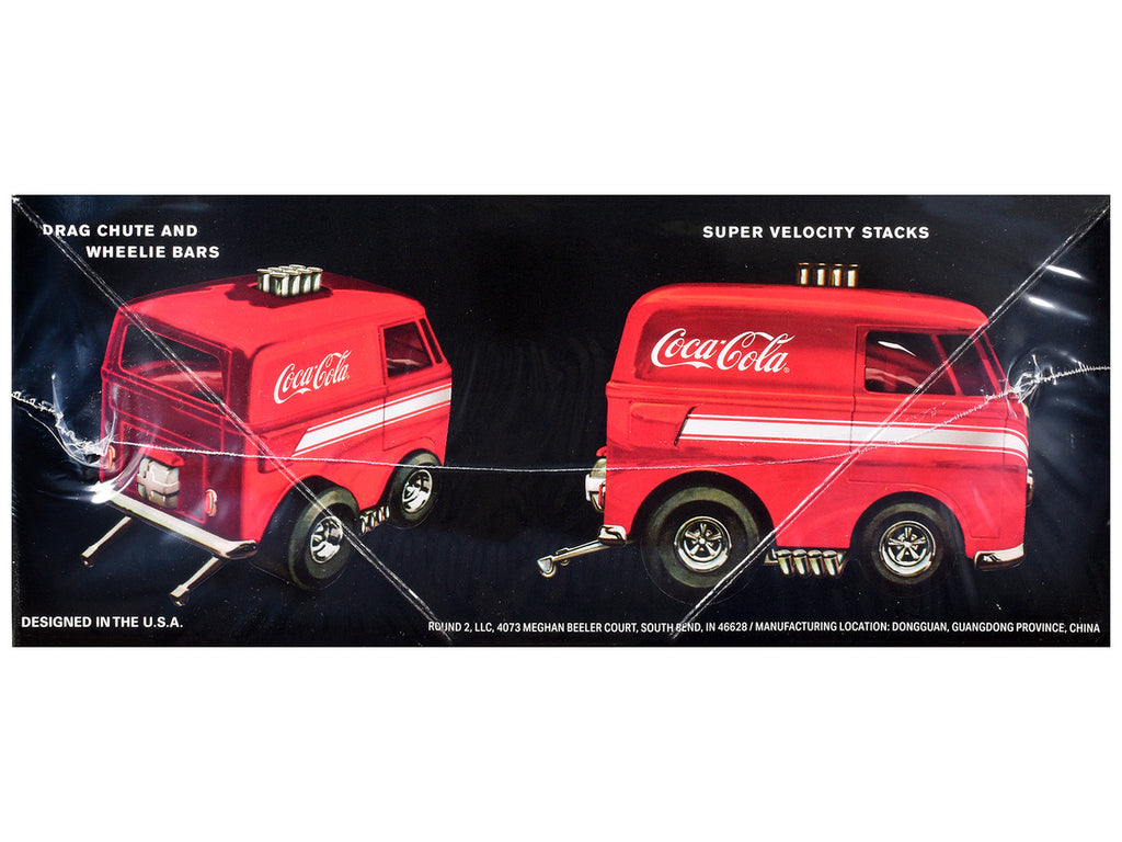 Skill 2 Model Kit Volkswagen Van Show Rod "Coca-Cola" 1/25 Scale Model by AMT-0