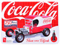 Skill 2 Model Kit Ford Model T Panel "Coca-Cola" with Collector Tin 1/25 Scale Model by AMT-0