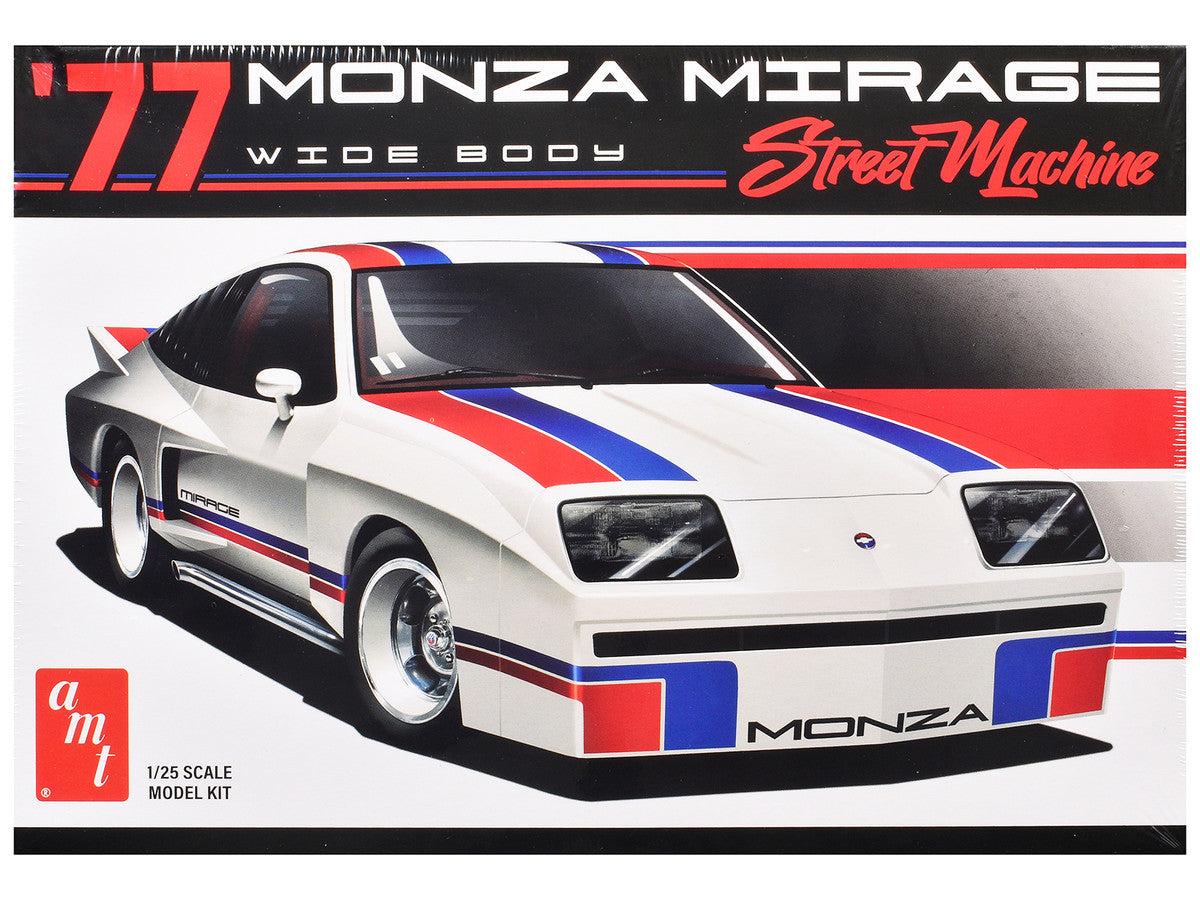 Skill 2 Model Kit 1977 Chevrolet Monza Mirage Wide Body "Street Machine" 1/25 Scale Model by AMT-0