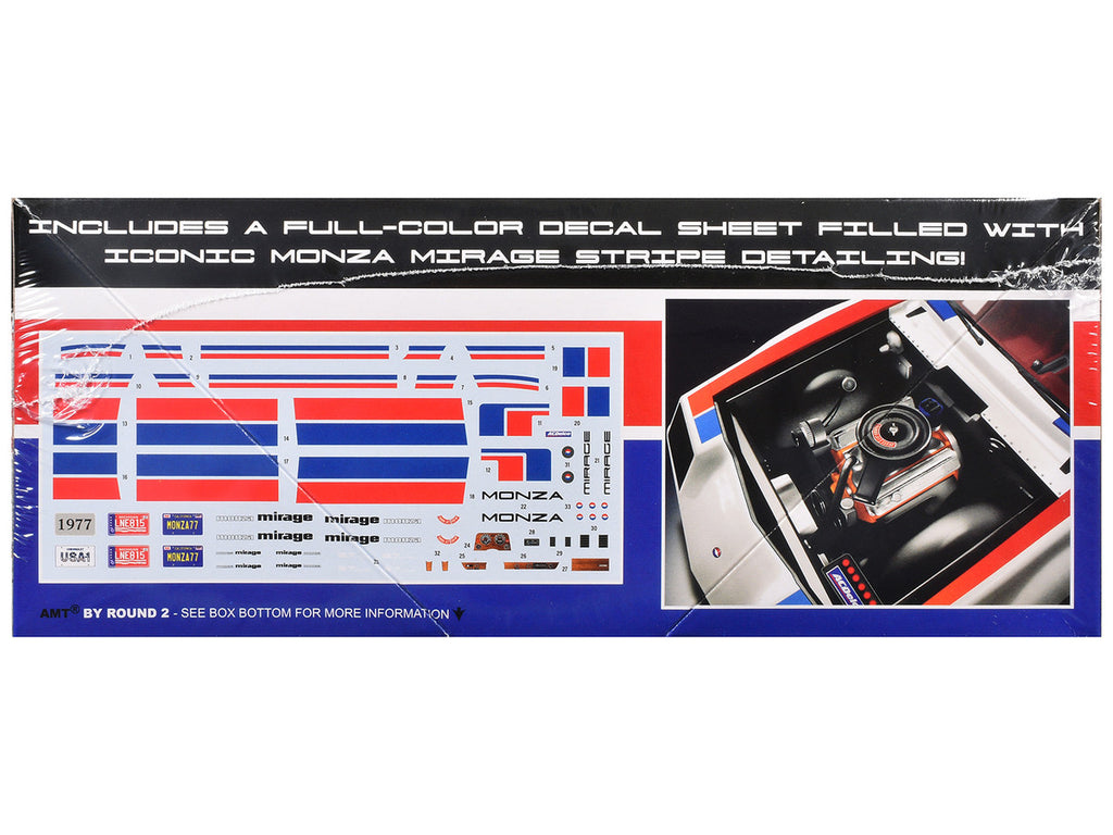 Skill 2 Model Kit 1977 Chevrolet Monza Mirage Wide Body "Street Machine" 1/25 Scale Model by AMT-1