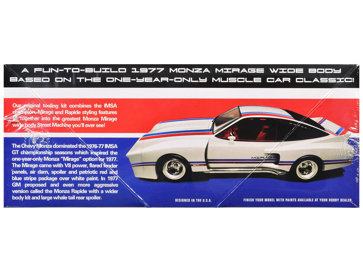 Skill 2 Model Kit 1977 Chevrolet Monza Mirage Wide Body "Street Machine" 1/25 Scale Model by AMT-2