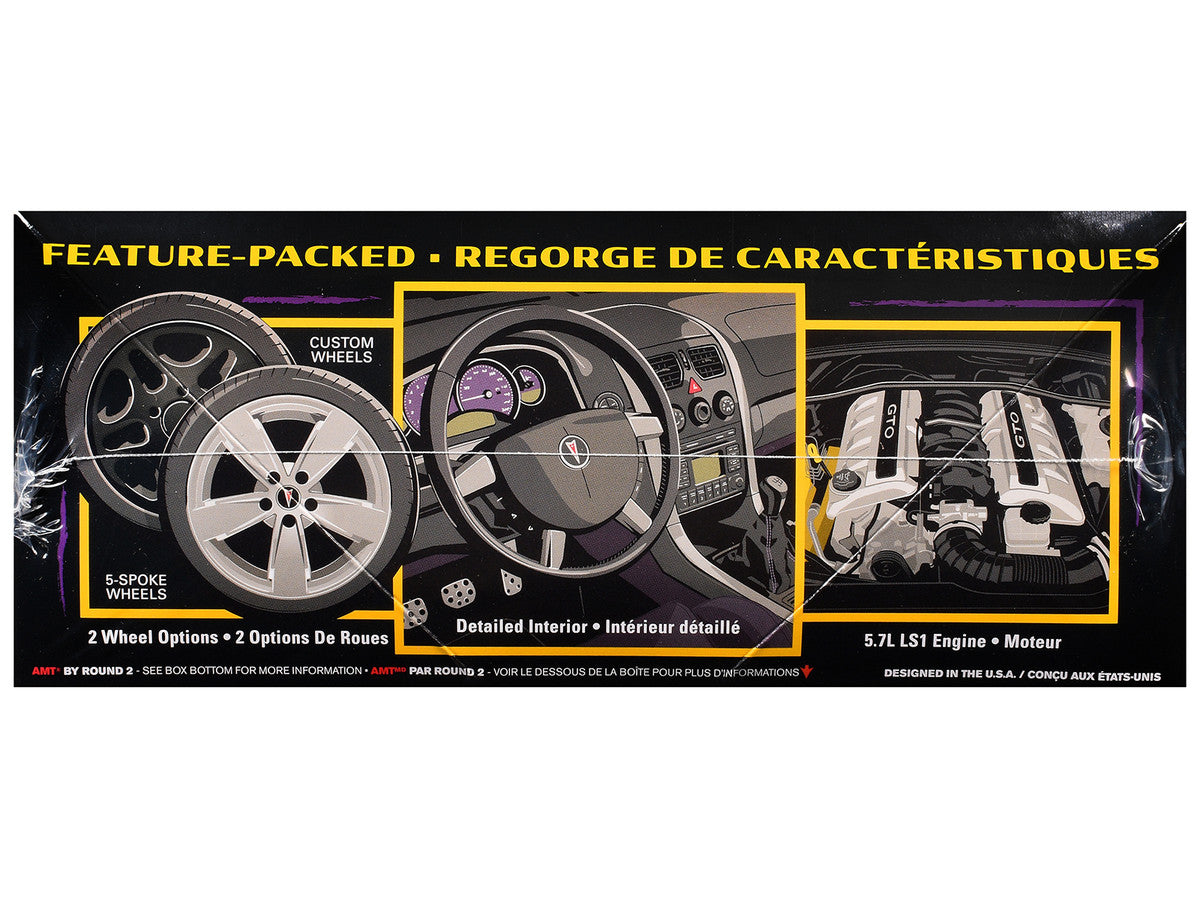 Skill 2 Model Kit 2004 Pontiac GTO 1/25 Scale Model by AMT-0