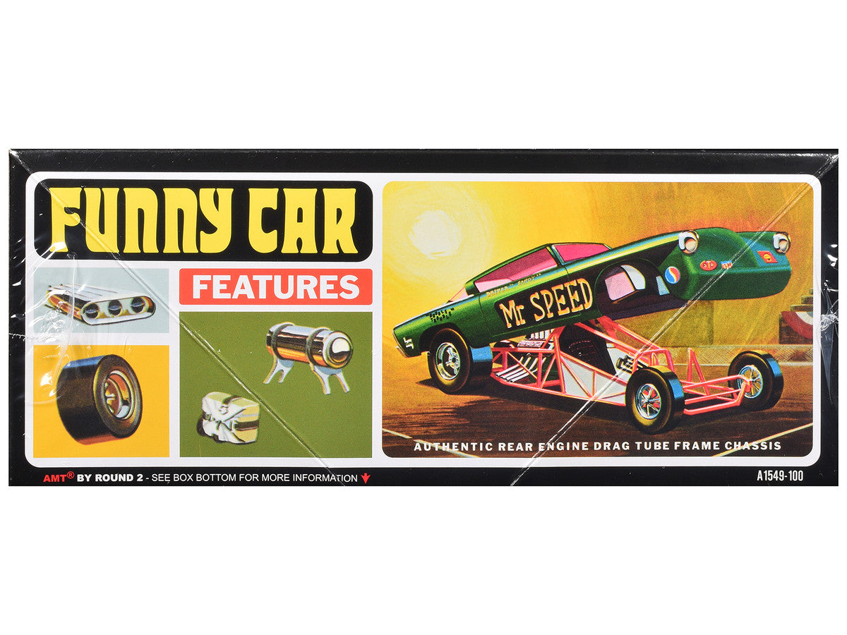 Skill 3 Model Kit 1953 Studebaker Funny Car "Mr. Speed" 1/25 Scale Model by AMT-1