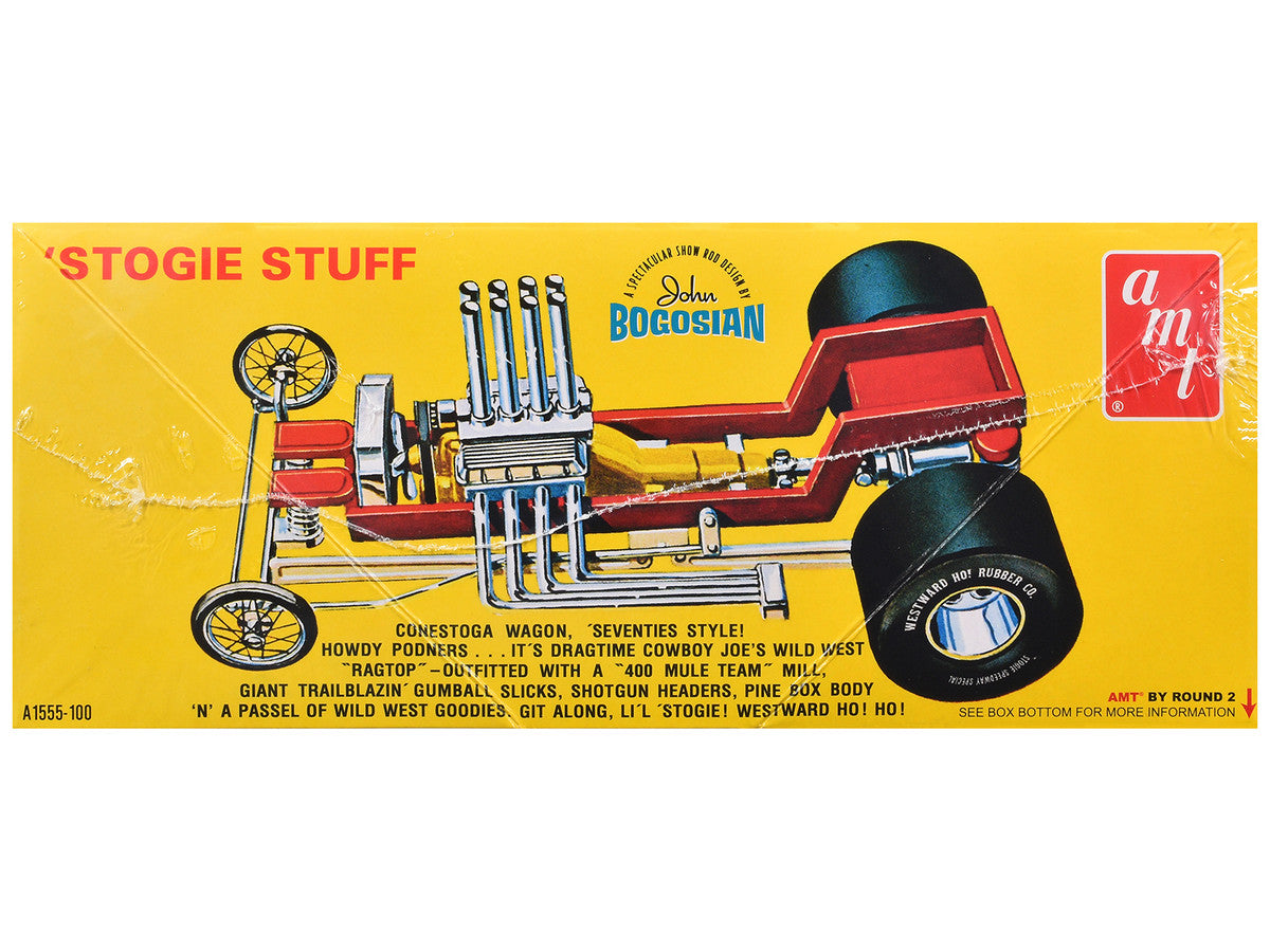 Skill 2 Model Kit Li'l Stogie Show Rod Death Valley Dragger Wagon 1/25 Scale Model by AMT-2