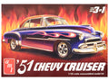 Skill 2 Model Kit 1951 Chevrolet Cruiser 3-in-1 Kit 1/25 Scale Model by AMT-0