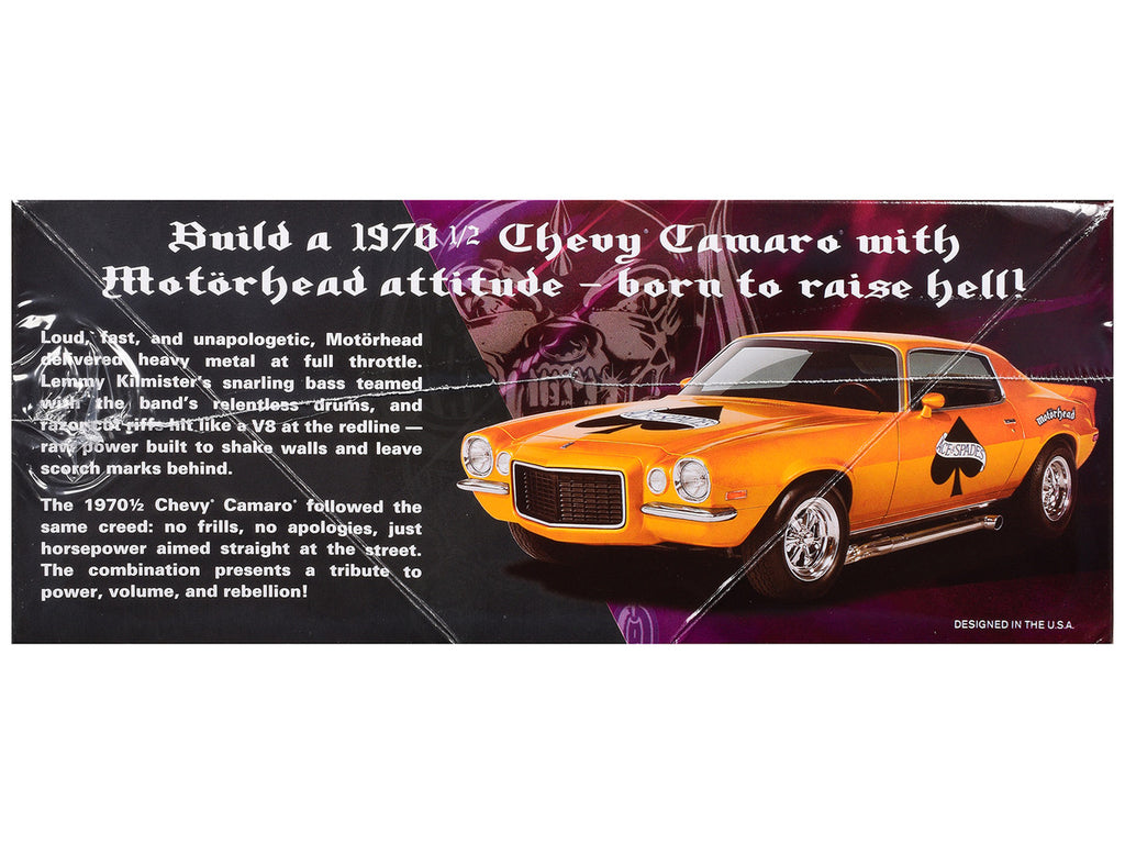 Skill 2 Model Kit 1970 1/2 Chevrolet Camaro "Motorhead" 1/25 Scale Model by AMT-2