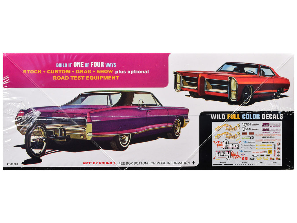 Skill 2 Model Kit of 1965 Pontiac Grand Prix Show 'N' Go 1/25 Scale Model by AMT-1