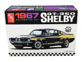 Skill 2 Model Kit 1967 Ford Mustang Shelby GT350 White 1/25 Scale Model by AMT-0