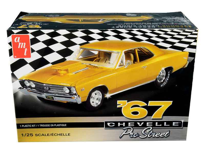 Skill 2 Model Kit 1967 Chevrolet Chevelle Pro Street 1/25 Scale Model by AMT-0